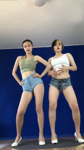黑girl舞姿 双人1期A